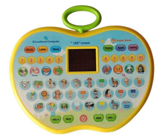 1640Y-YESKART Alphabet Number Learning Electronic Tablet LED Display Musical Laptop Toy for Toddlers Age 2-5 Years Boys Girls Birthday Gift 1640Y-YESKART Alphabet Number Learning Electronic Tablet LED Display Musical Laptop Toy for Toddlers Age 2-5 Years Boys Girls Birthday Gift