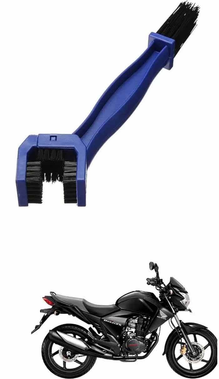 Bike Plastic Vehicle Washing Chain Cleaner Brush (Pack Of 1) For Honda Dazzler Bike Plastic Vehicle Washing Chain Cleaner Brush (Pack Of 1) For Honda Dazzler