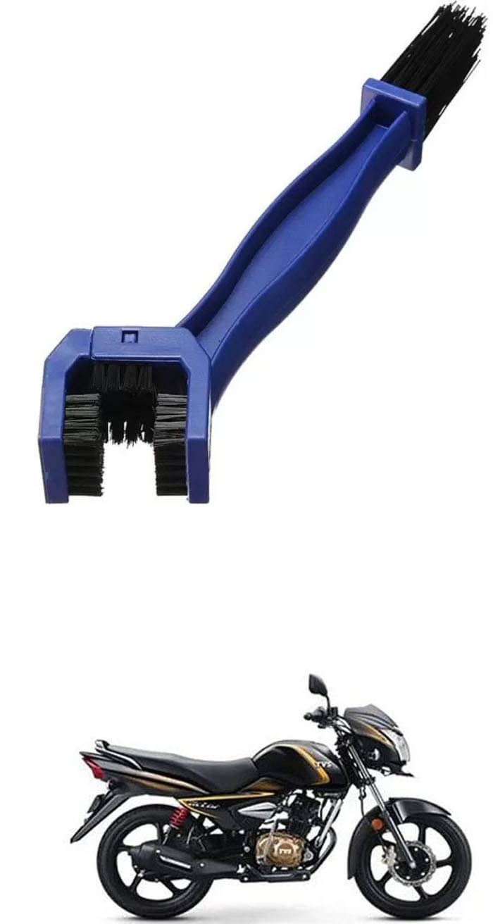 Bike Plastic Vehicle Washing Chain Cleaner Brush (Pack Of 1) For TVS Victor Bike Plastic Vehicle Washing Chain Cleaner Brush (Pack Of 1) For TVS Victor