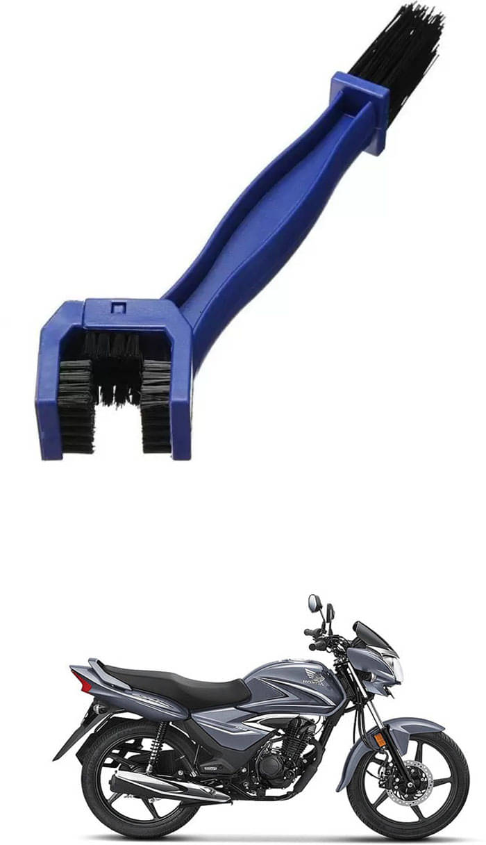 Bike Plastic Vehicle Washing Chain Cleaner Brush  (Pack Of 1) For Honda Shine     			Bike Plastic Vehicle Washing Chain Cleaner Brush  (Pack Of 1) For Honda Shine