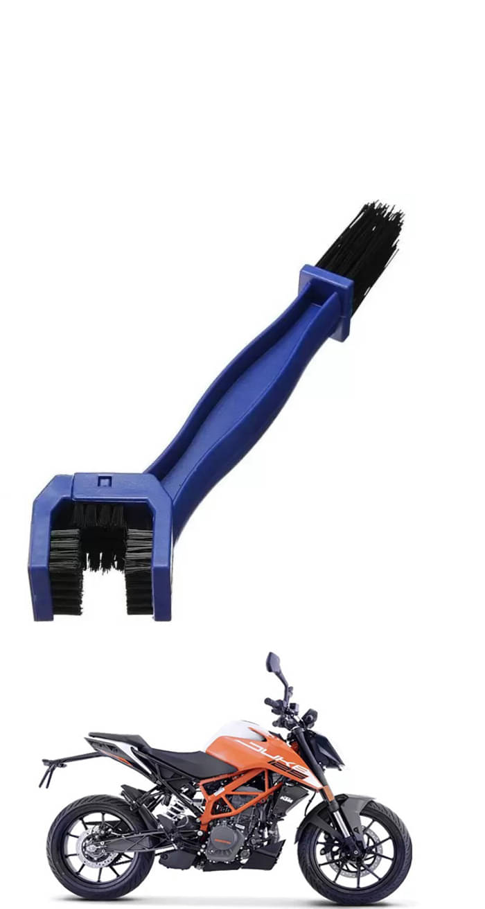     			Bike Plastic Vehicle Washing Chain Cleaner Brush  (Pack Of 1) For KTM 125 Duke