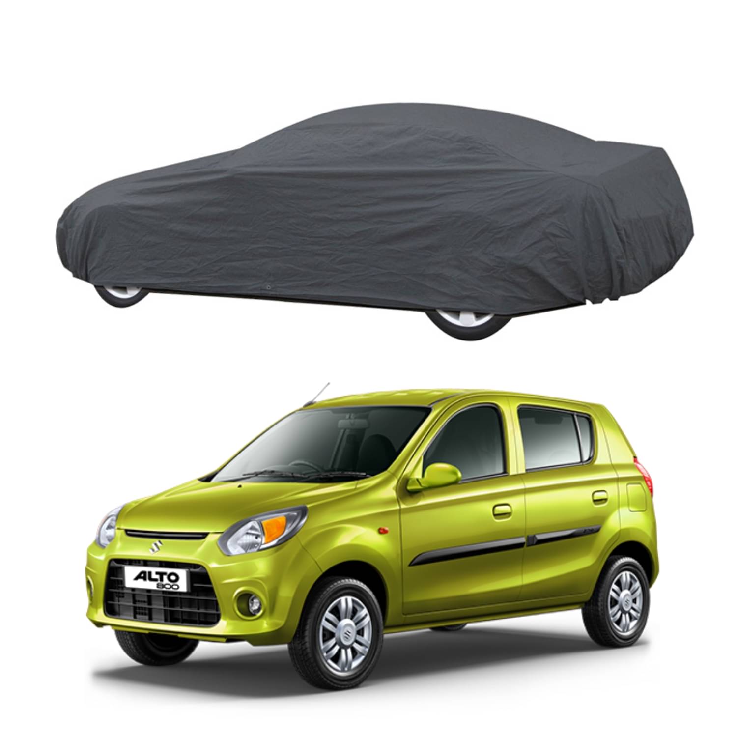    			CARNEST Car Body Cover for Maruti Suzuki Alto [2000-2005] Without Mirror Pocket ( Pack of 1 ) , Grey
