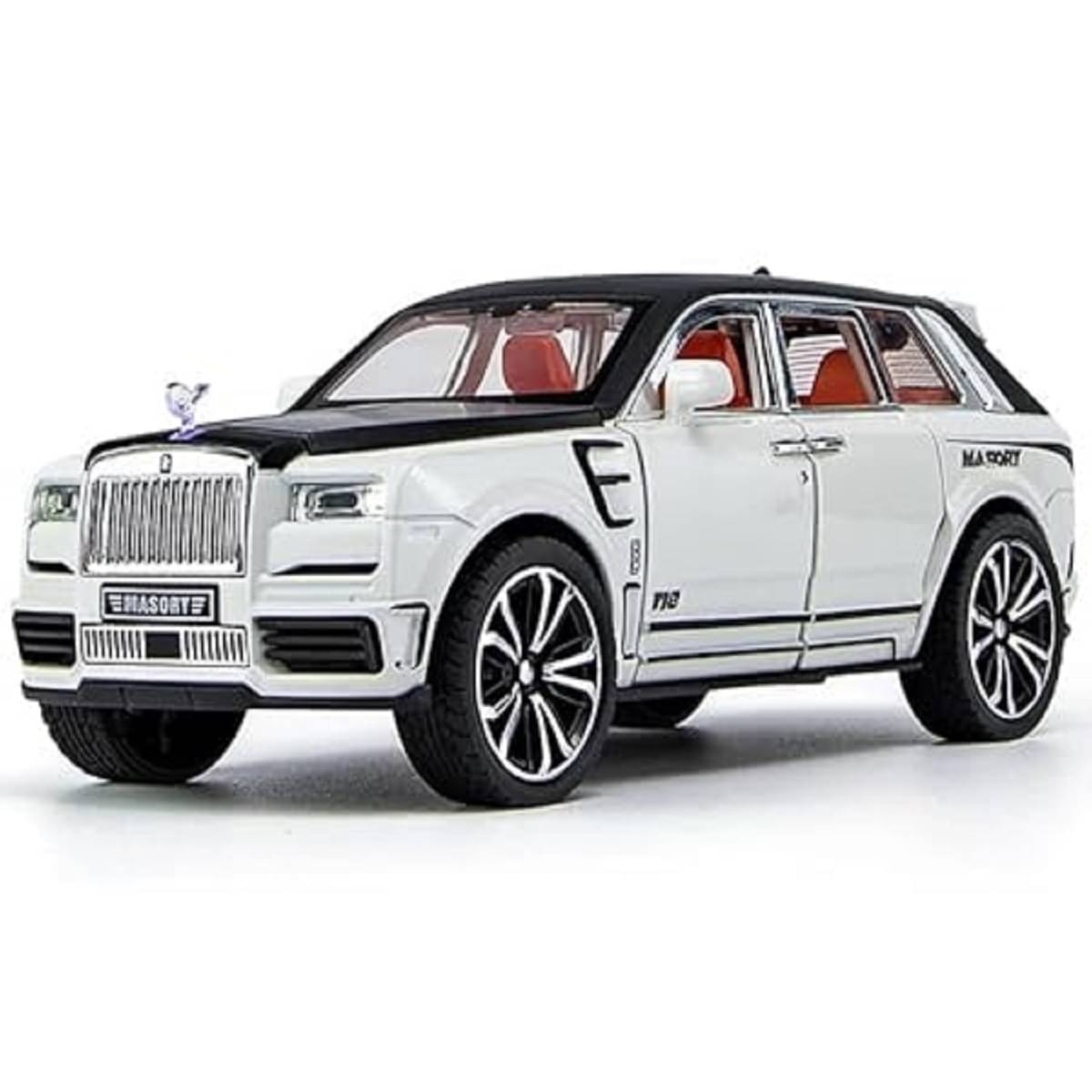     			FEDIFU 1:32 ROLLS ROYCE CULLINAN MASORY Toy Car Metal Pull Back Diecast Car with Openable Door and Sound Light, Gifts Toys for Kids
