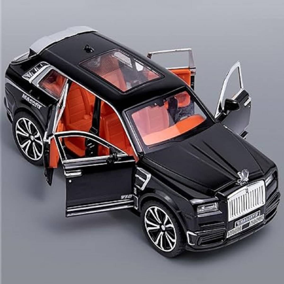     			FEDIFU 1:32 ROLLS ROYCE CULLINAN MASORY Toy Car Metal Pull Back Diecast Car with Openable Door and Sound Light, Gifts Toys for Kids