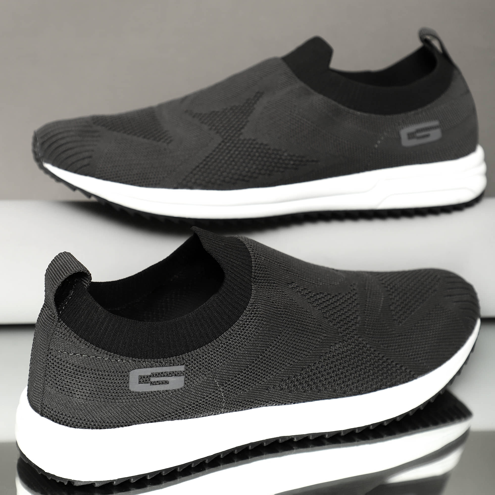 GOLDSTAR Charcoal Men's Sports Running Shoes - Sports Shoes | Buy online on ZillyBuy