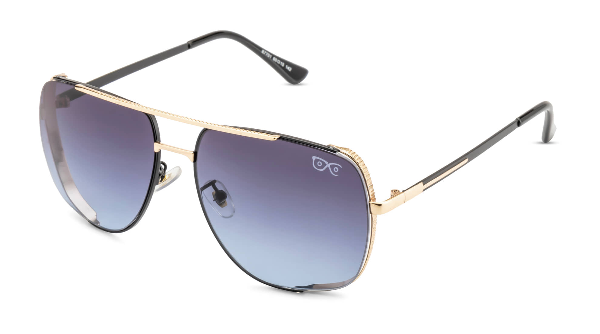 Hexxa Black Oversized Sunglasses ( Pack of 1 ) - Sunglasses | Buy online on ZillyBuy