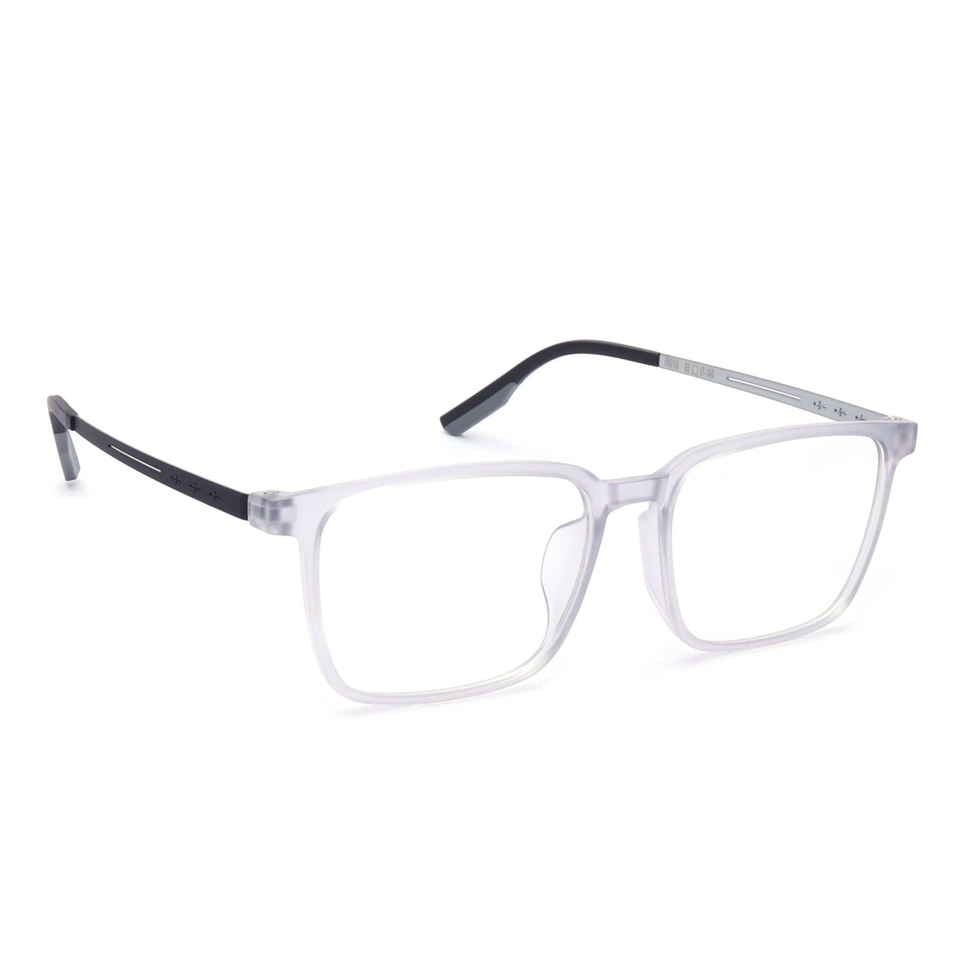     			Hexxa Grey Full Rim Rectangular Computer Glasses ( Pack of 1 )