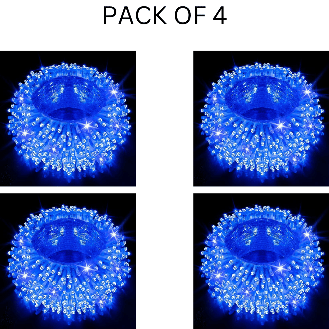     			Kadio Blue 15M String Light ( Pack of 4 )