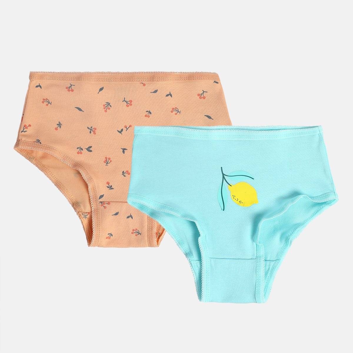     			MINI KLUB Pack of 2 Cotton Girls Panties ( Multi )