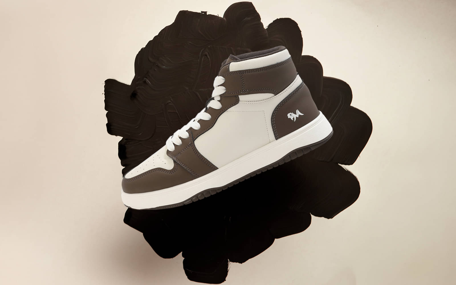     			Neemans Brown Men's Sneakers