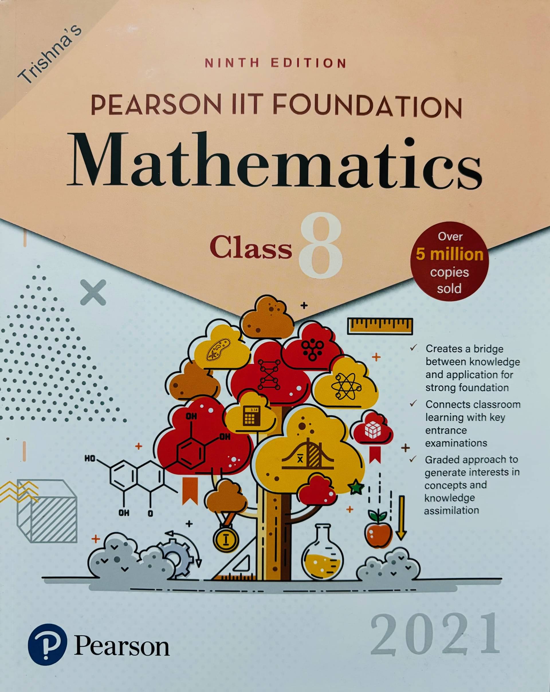     			Pearson IIT Foundation Mathematics Class 8
