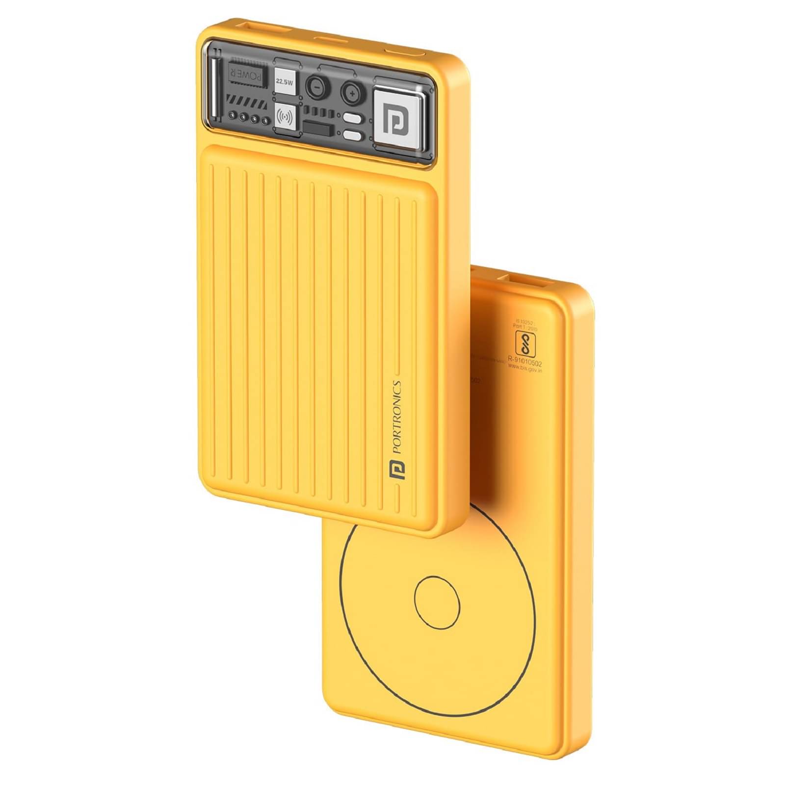     			Portronics 10000 -mAh 22.5W Li-Ion Power Bank