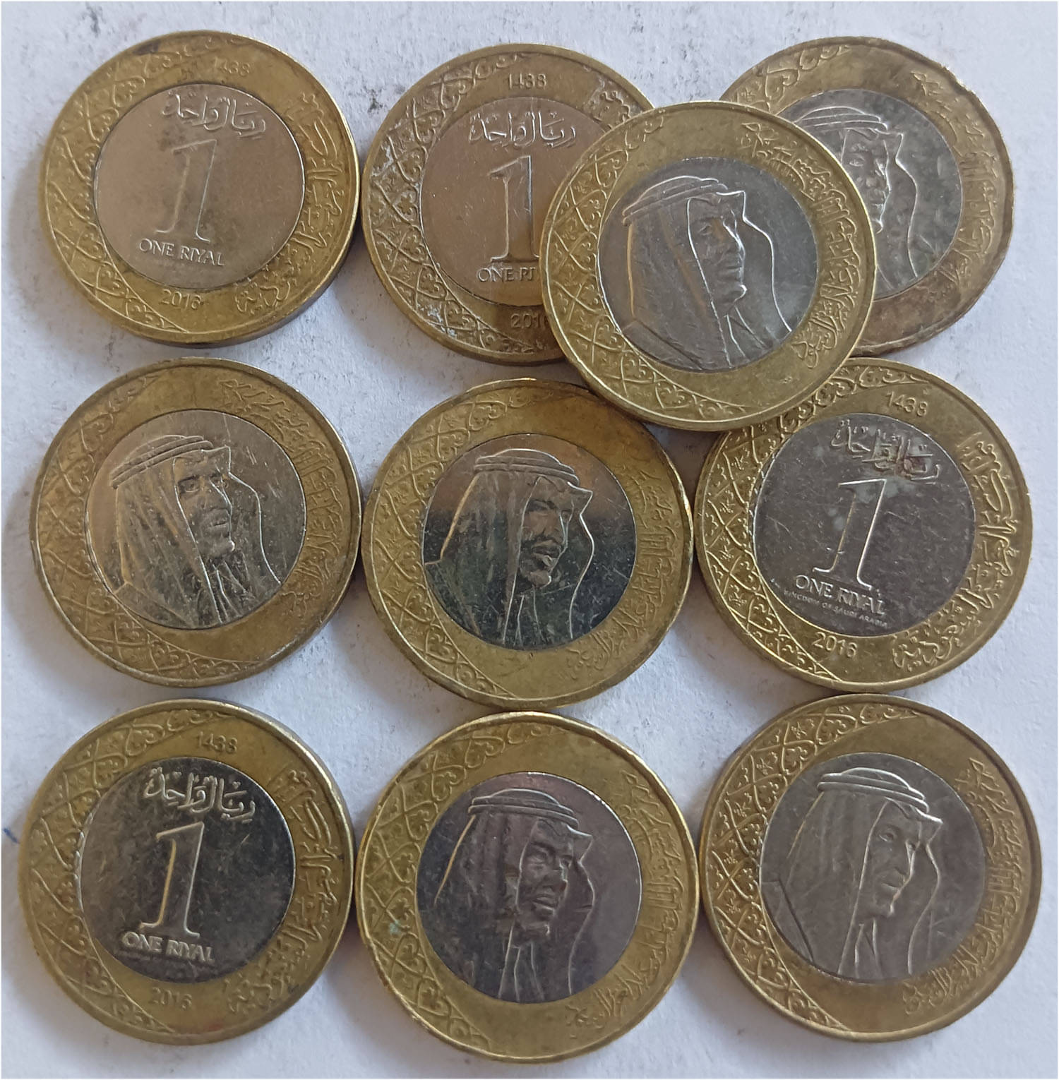     			SAUDI ARABIA 1 RIYAL