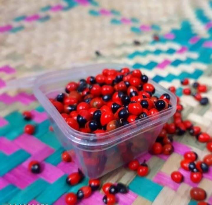     			SHIVSHAKTI Pooja Kit Pure Red Rosery Pia Seed ( Pack of 1 )