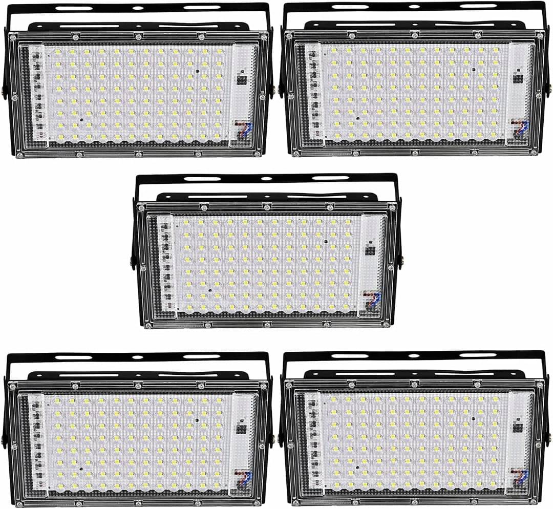     			SPARKWORLD Cool Day Light 50 Watts Flood Light ( Pack of 5 )