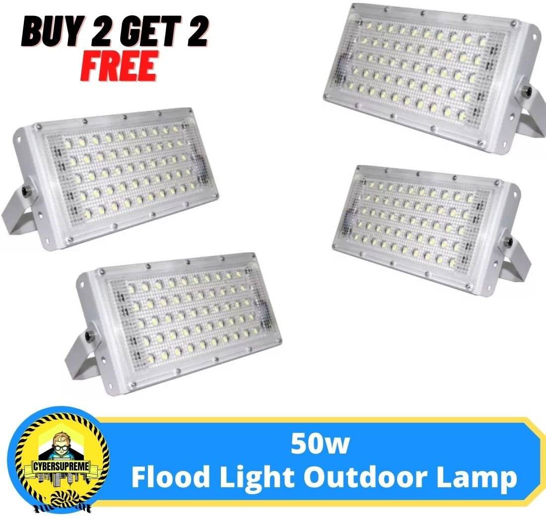 SPARKWORLD Cool Day Light 50 Watts Flood Light ( Pack of 4 ) SPARKWORLD Cool Day Light 50 Watts Flood Light ( Pack of 4 )