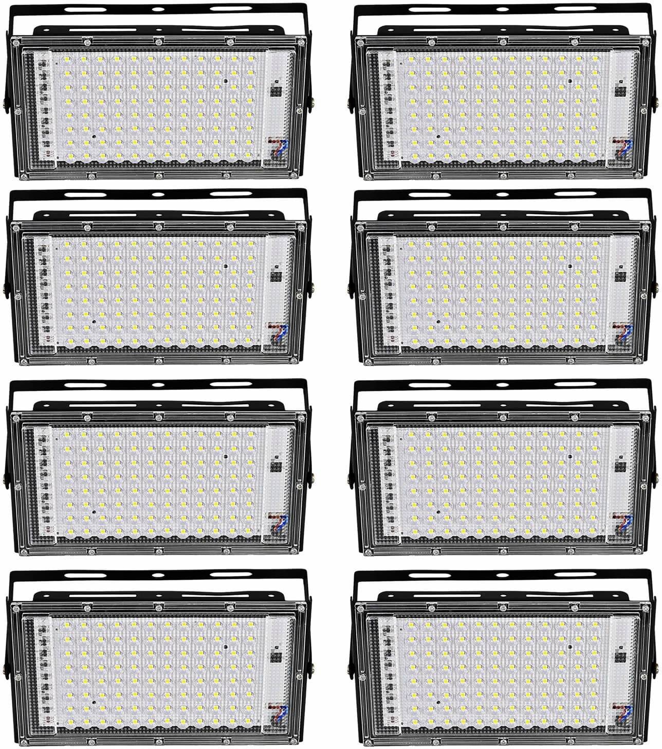 SPARKWORLD Cool Day Light 50 Watts Flood Light ( Pack of 8 ) SPARKWORLD Cool Day Light 50 Watts Flood Light ( Pack of 8 )