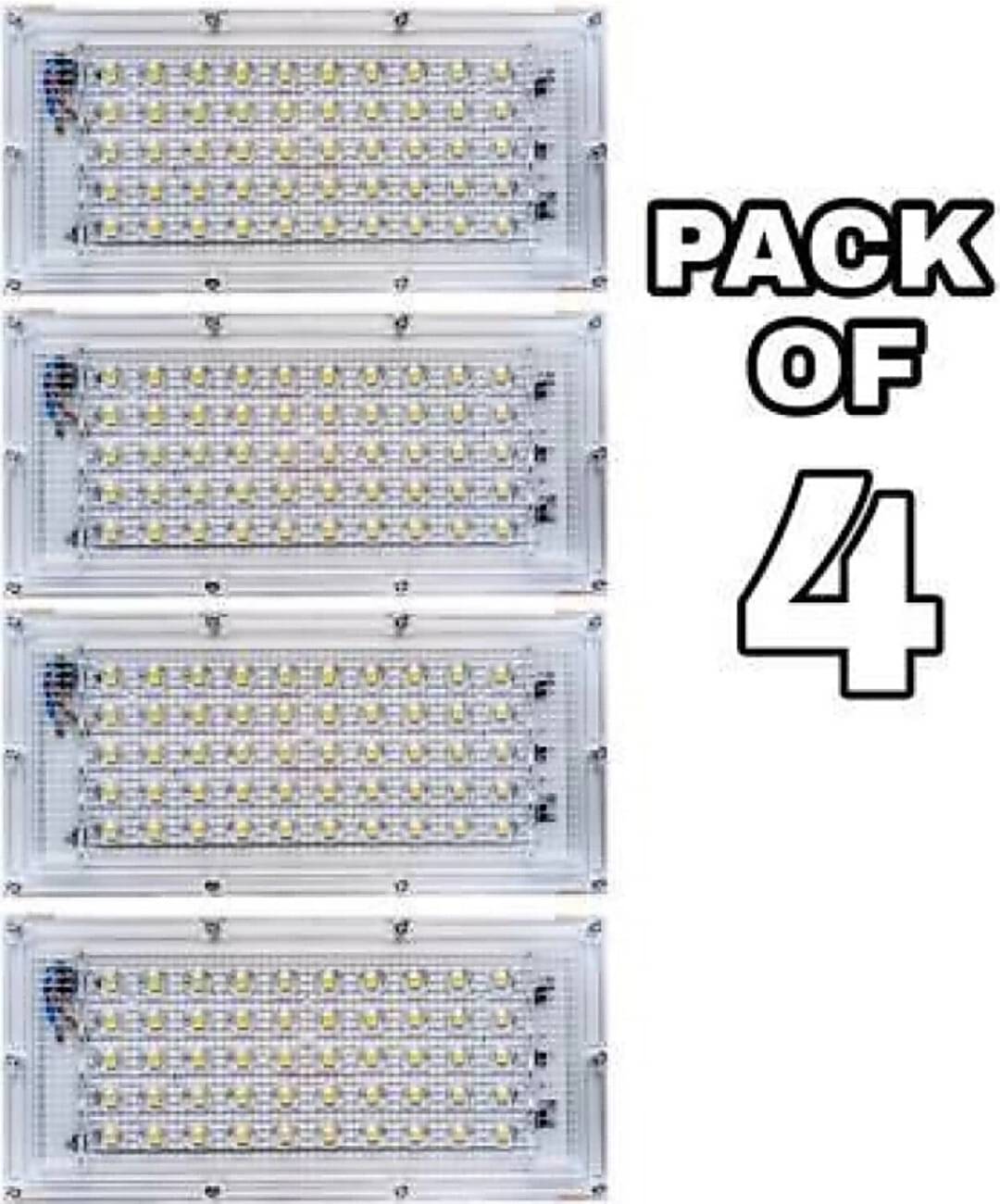 SPARKWORLD Cool Day Light 50 Watts Flood Light ( Pack of 4 ) SPARKWORLD Cool Day Light 50 Watts Flood Light ( Pack of 4 )