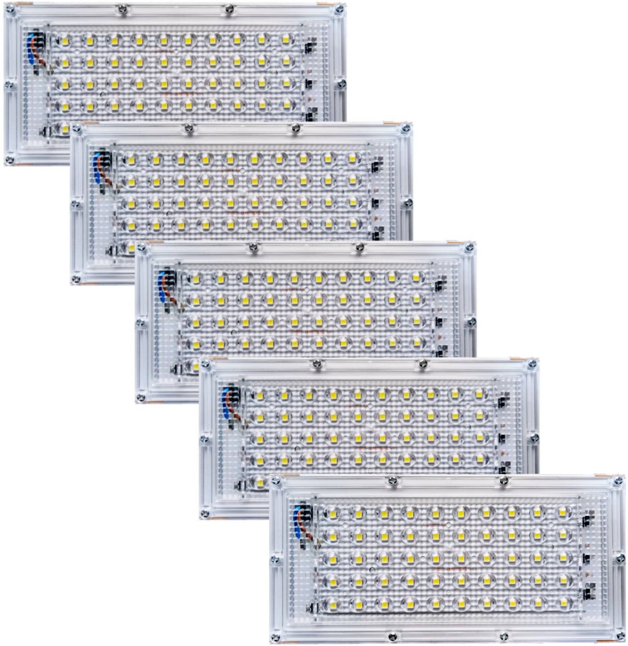     			SPARKWORLD Cool Day Light 50 Watts Flood Light ( Pack of 5 )