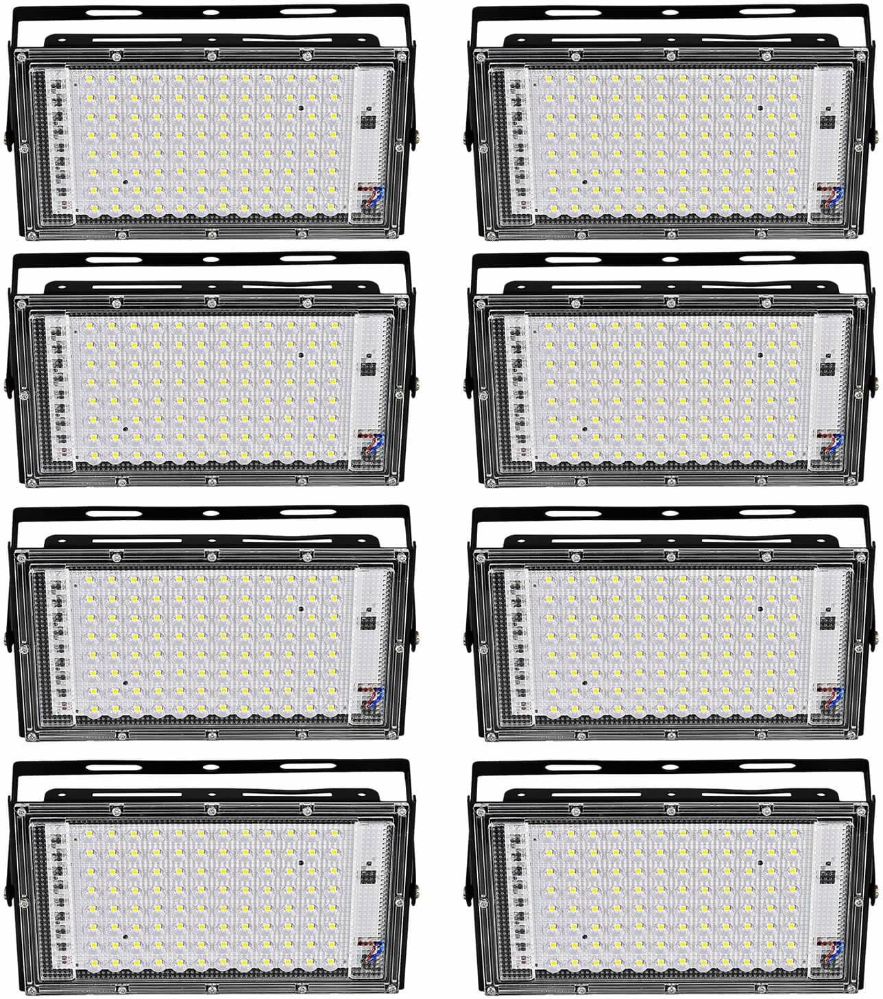     			SPARKWORLD Flood Light Cool Day Light - Pack of 8