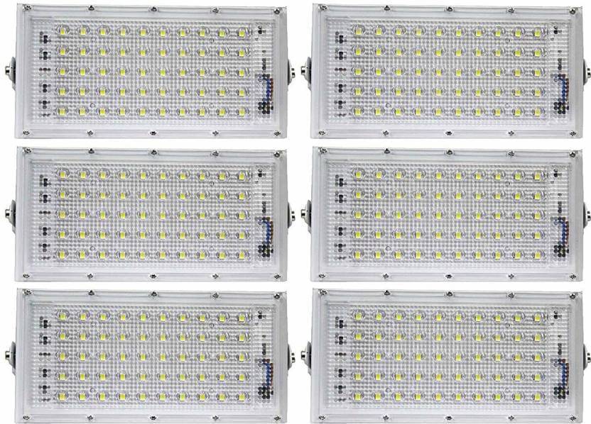 SPARKWORLD Flood Light Cool Day Light - Pack of 6 SPARKWORLD Flood Light Cool Day Light - Pack of 6