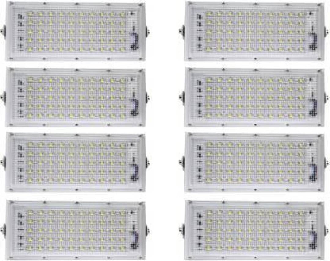 SPARKWORLD Flood Light Cool Day Light - Pack of 8 SPARKWORLD Flood Light Cool Day Light - Pack of 8
