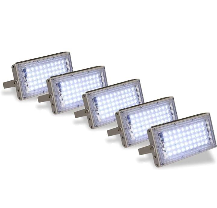 SPARKWORLD Flood Light Cool Day Light - Pack of 5 SPARKWORLD Flood Light Cool Day Light - Pack of 5