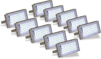     			SPARKWORLD Flood Light Cool Day Light - Pack of 10