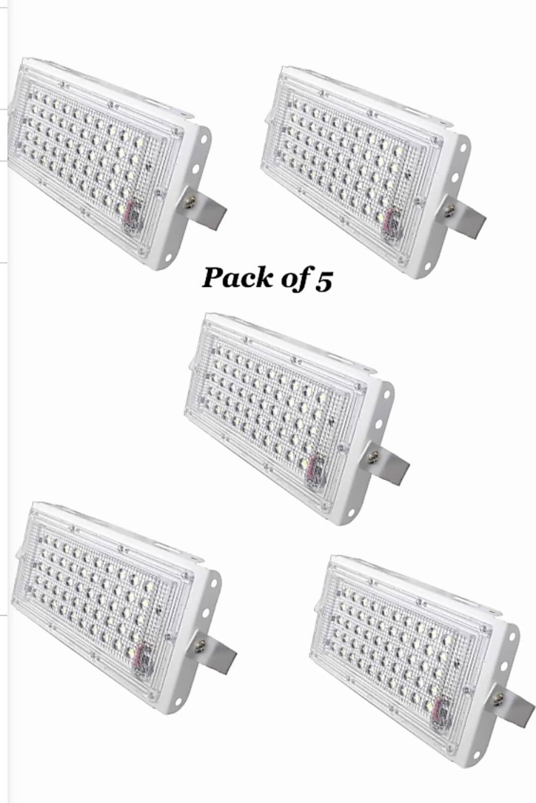 SPARKWORLD Flood Light Cool Day Light - Pack of 5 SPARKWORLD Flood Light Cool Day Light - Pack of 5