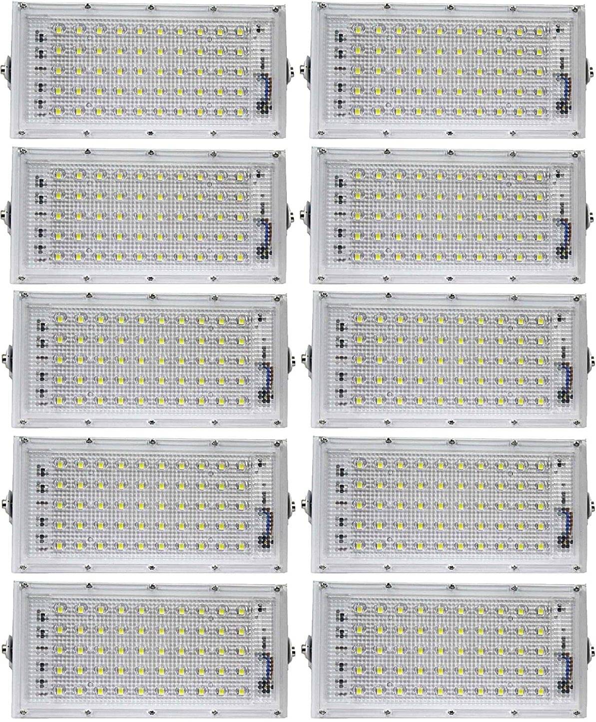     			SPARKWORLD Flood Light Cool Day Light - Pack of 10