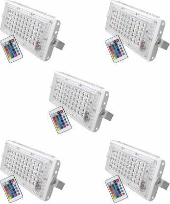     			SPARKWORLD Flood Light RGB - Pack of 5
