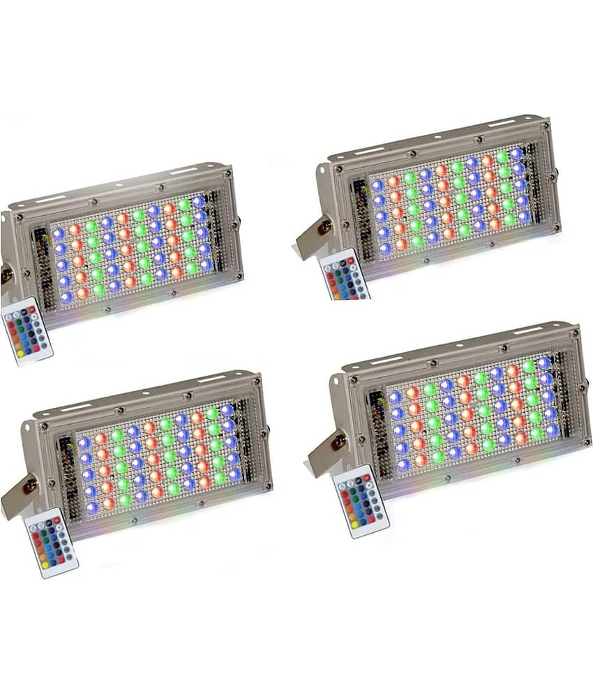 SPARKWORLD Flood Light RGB - Pack of 4 - Electricals | Buy online on ZillyBuy