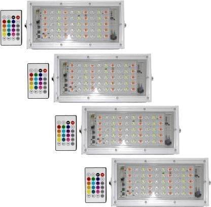     			SPARKWORLD Flood Light RGB - Pack of 4