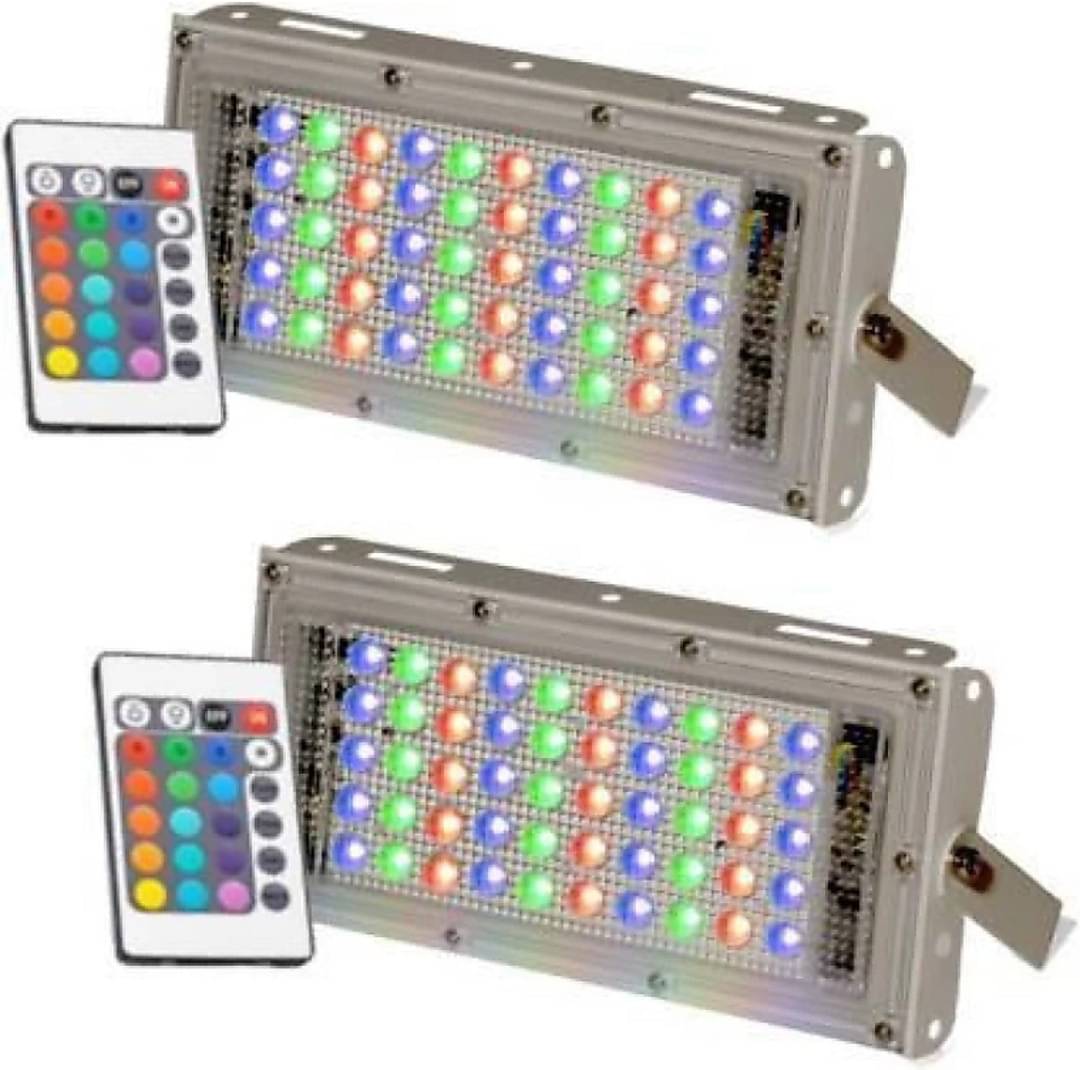     			SPARKWORLD Flood Light RGB - Pack of 2