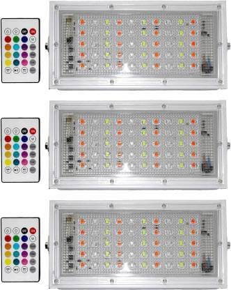     			SPARKWORLD Flood Light RGB - Pack of 3