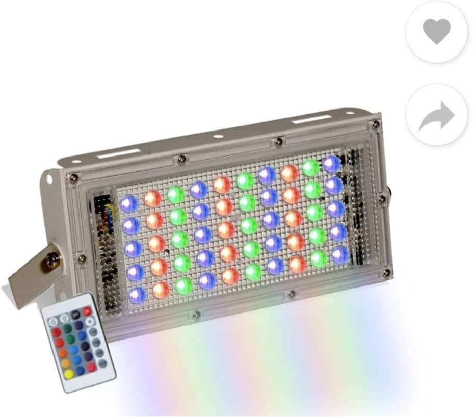 SPARKWORLD Flood Light RGB - Pack of 1 - Electricals | Buy online on ZillyBuy