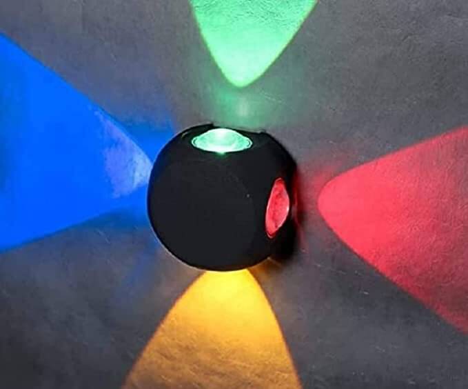     			SPARKWORLD Outdoor Wall lights RGB - Pack of 1
