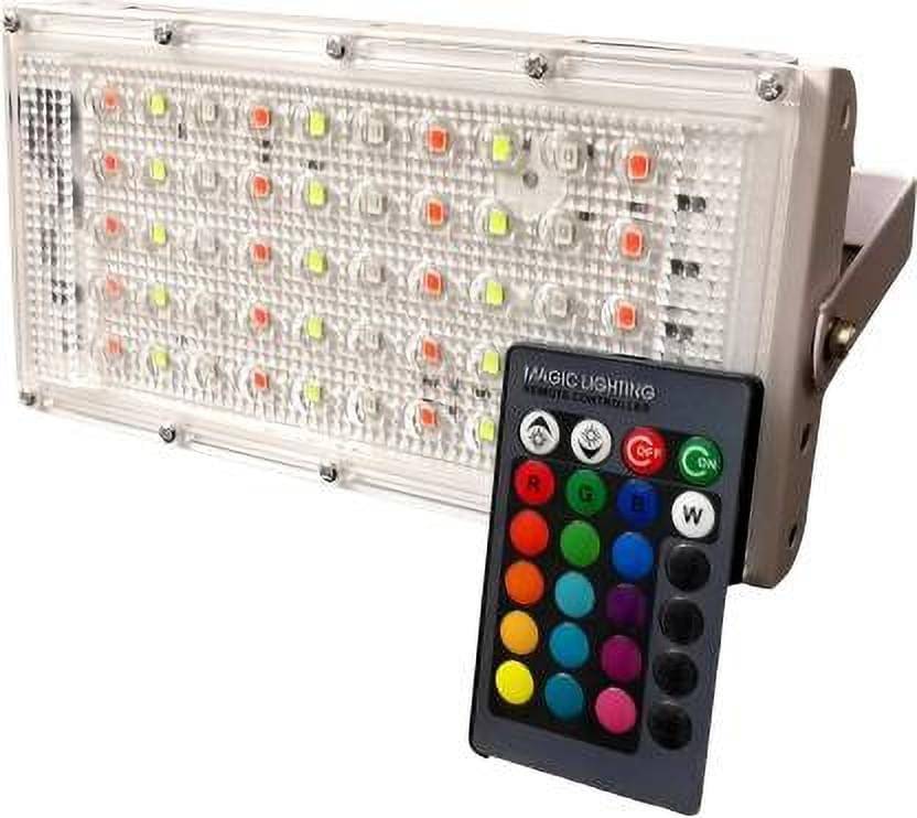     			SPARKWORLD RGB 50 Watts Flood Light ( Pack of 1 )