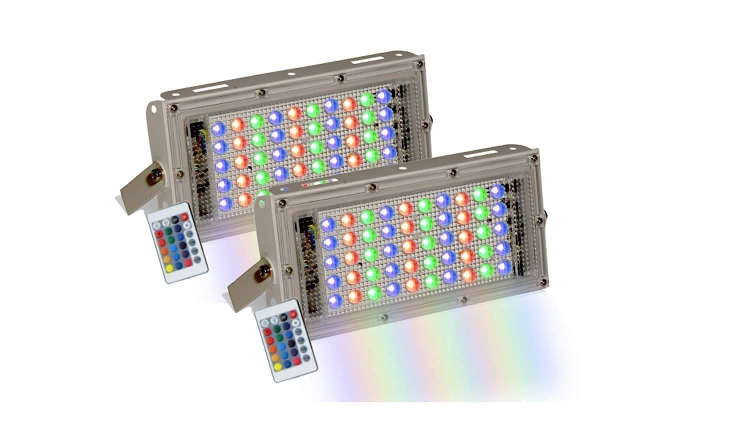     			SPARKWORLD RGB 50 Watts Flood Light ( Pack of 2 )
