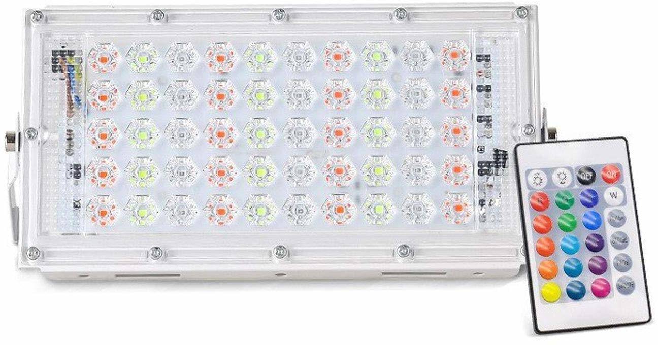     			SPARKWORLD RGB 50 Watts Flood Light ( Pack of 1 )