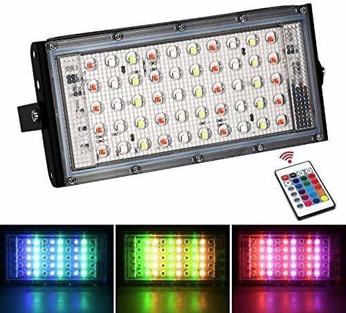     			SPARKWORLD RGB 50 Watts Flood Light ( Pack of 1 )