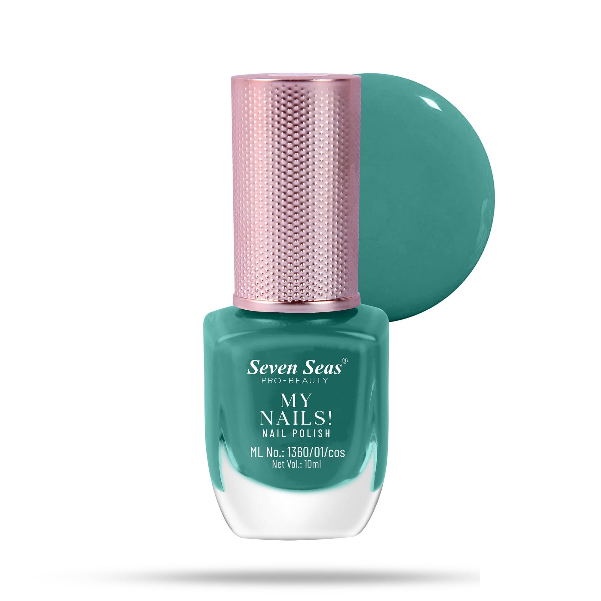     			Seven Seas Green Matte Nail Polish 10 ( Pack of 1 )