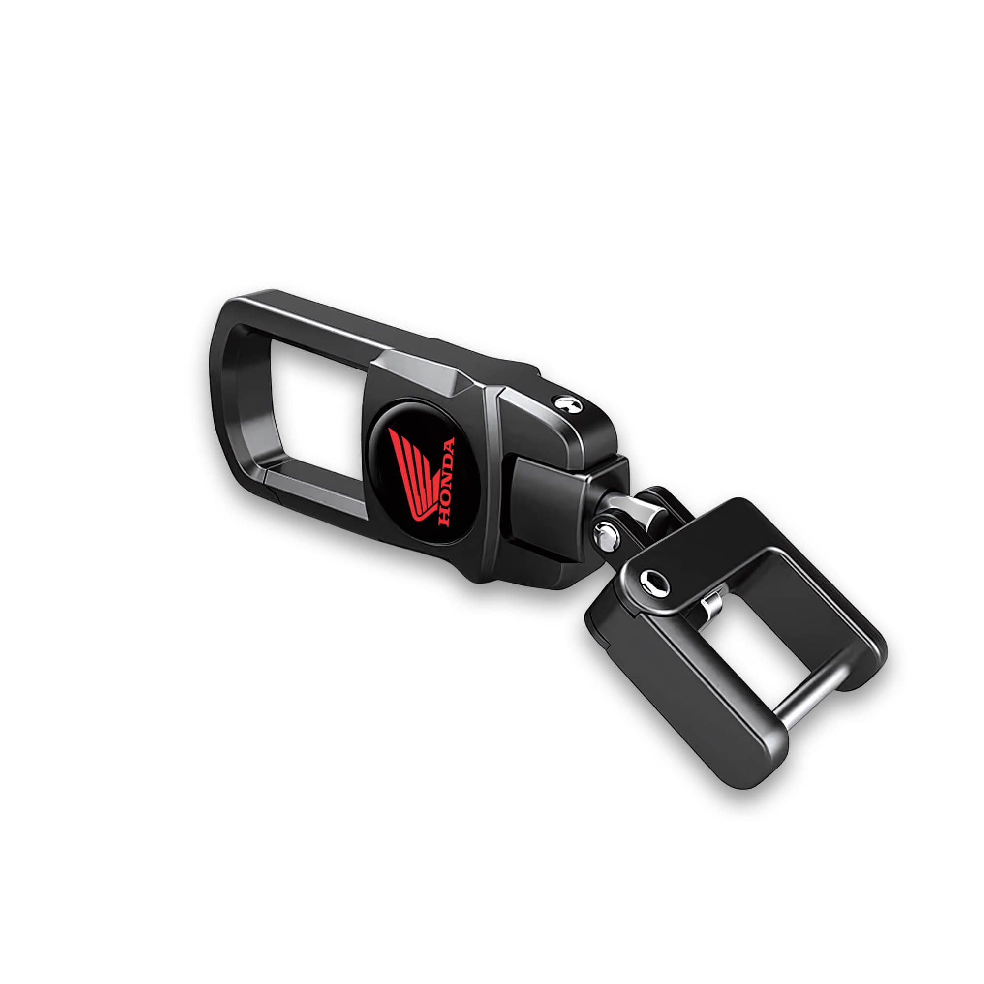 SIAGO Metallic Keychain Honda Single Grey     			SIAGO Metallic Keychain Honda Single Grey