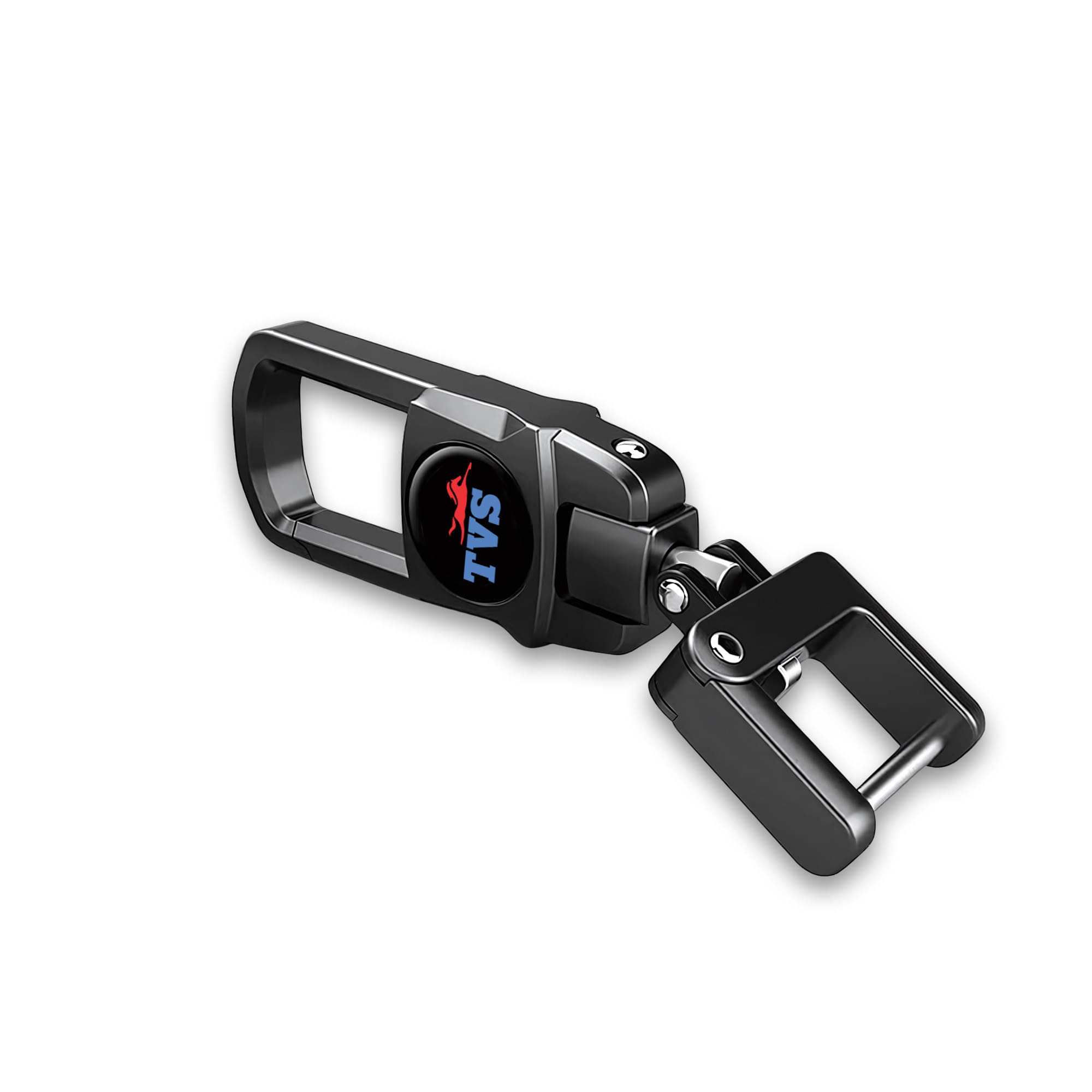     			SIAGO Metallic Keychain Single Grey