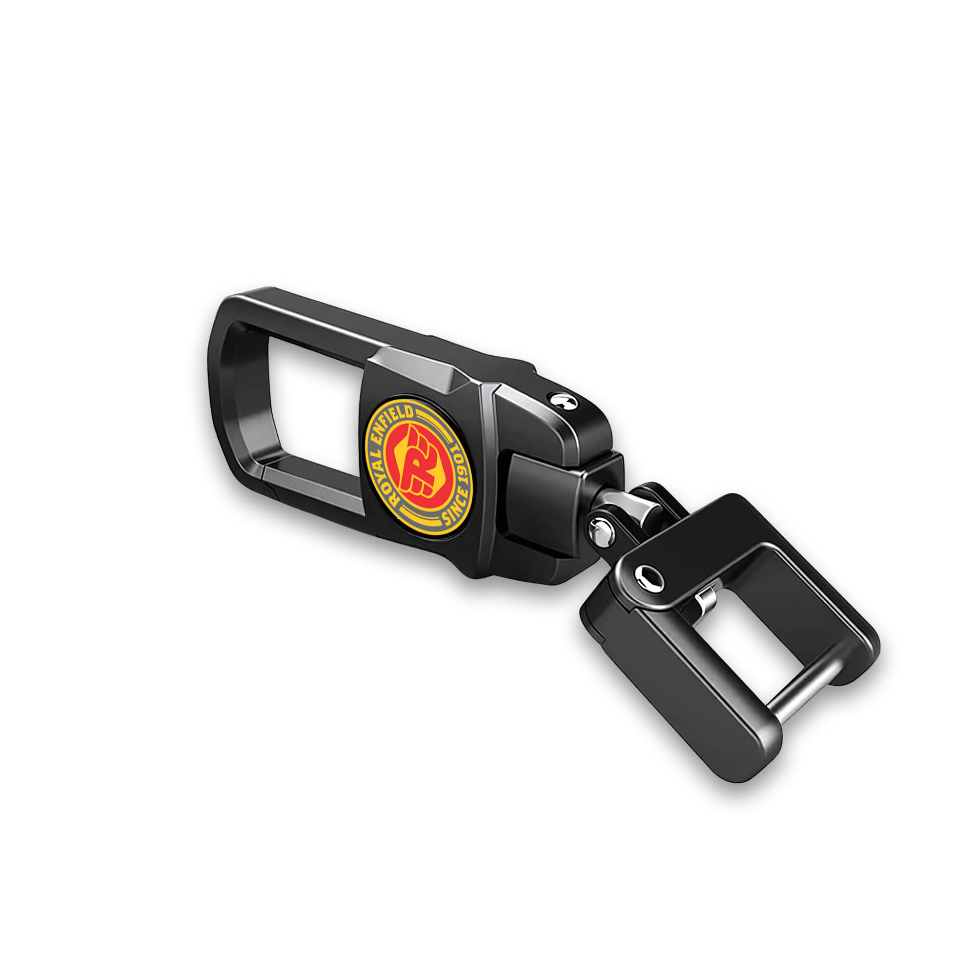     			SIAGO Metallic Keychain Single Grey