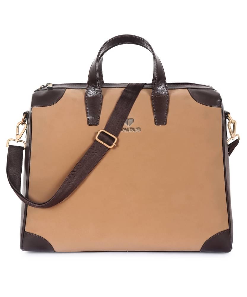     			Walrus 22 Ltrs Brown Artificial Leather Duffle Bag