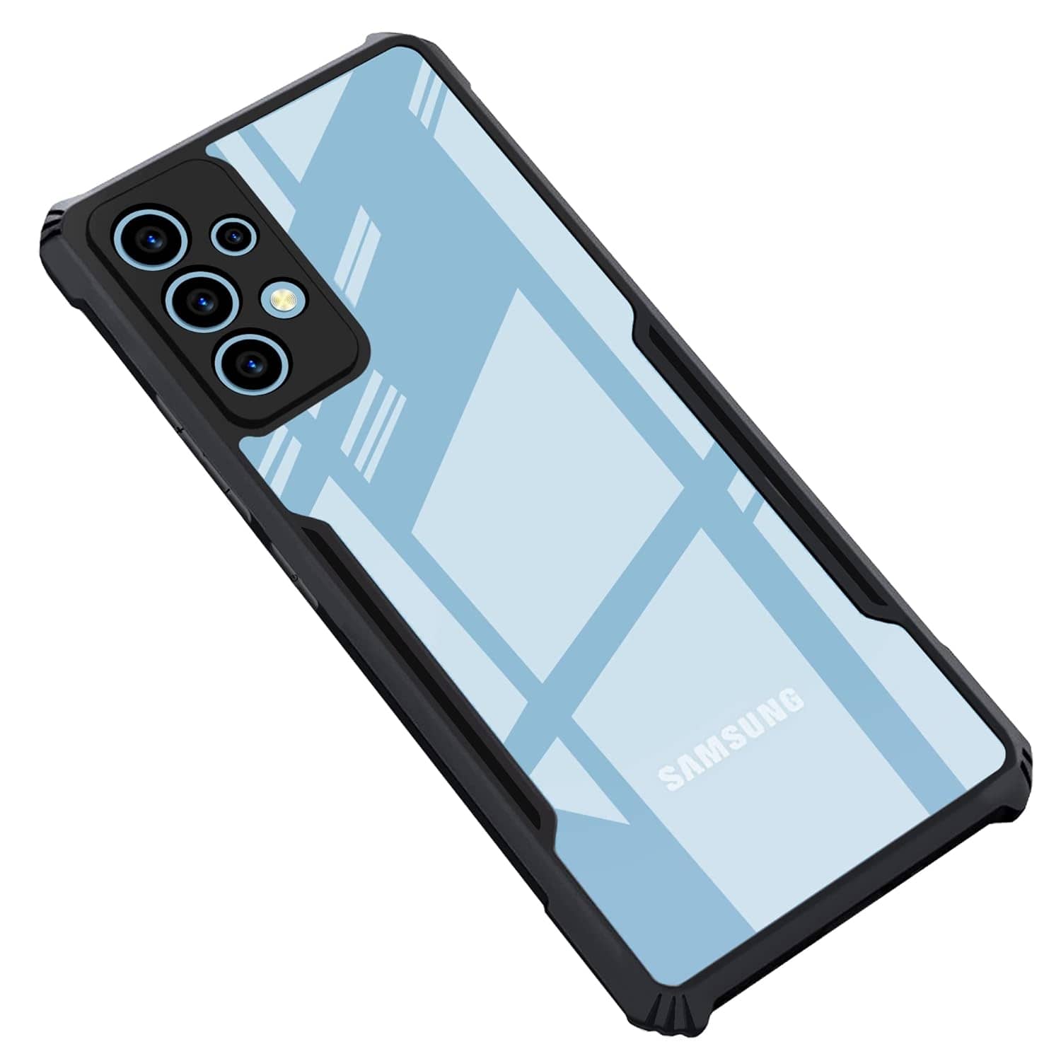 ZAMN Shock Proof Case Compatible For Polycarbonate Samsung Galaxy A52s 5G ( )