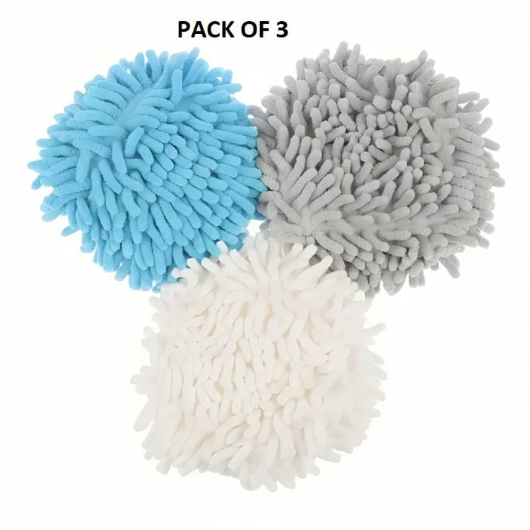 dust n shine Microfibre Colorblock Hand Towel 351-400 ( Pack of 3 ) - Assorted     			dust n shine Microfibre Colorblock Hand Towel 351-400 ( Pack of 3 ) - Assorted