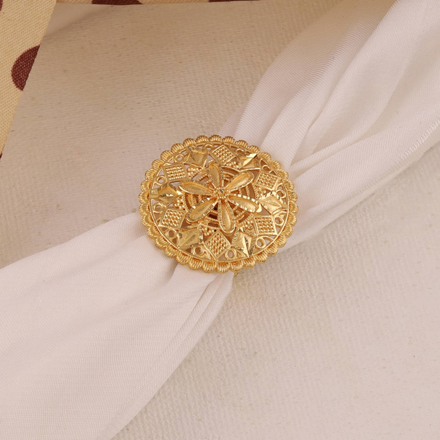 Bhagya Lakshmi Golden Rings ( Pack of 1 ) Bhagya Lakshmi Golden Rings ( Pack of 1 )