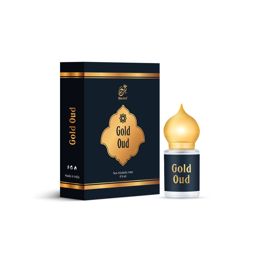     			Binawf Oud Non- Alcoholic Below 50ml Attar ( Pack of 1 )